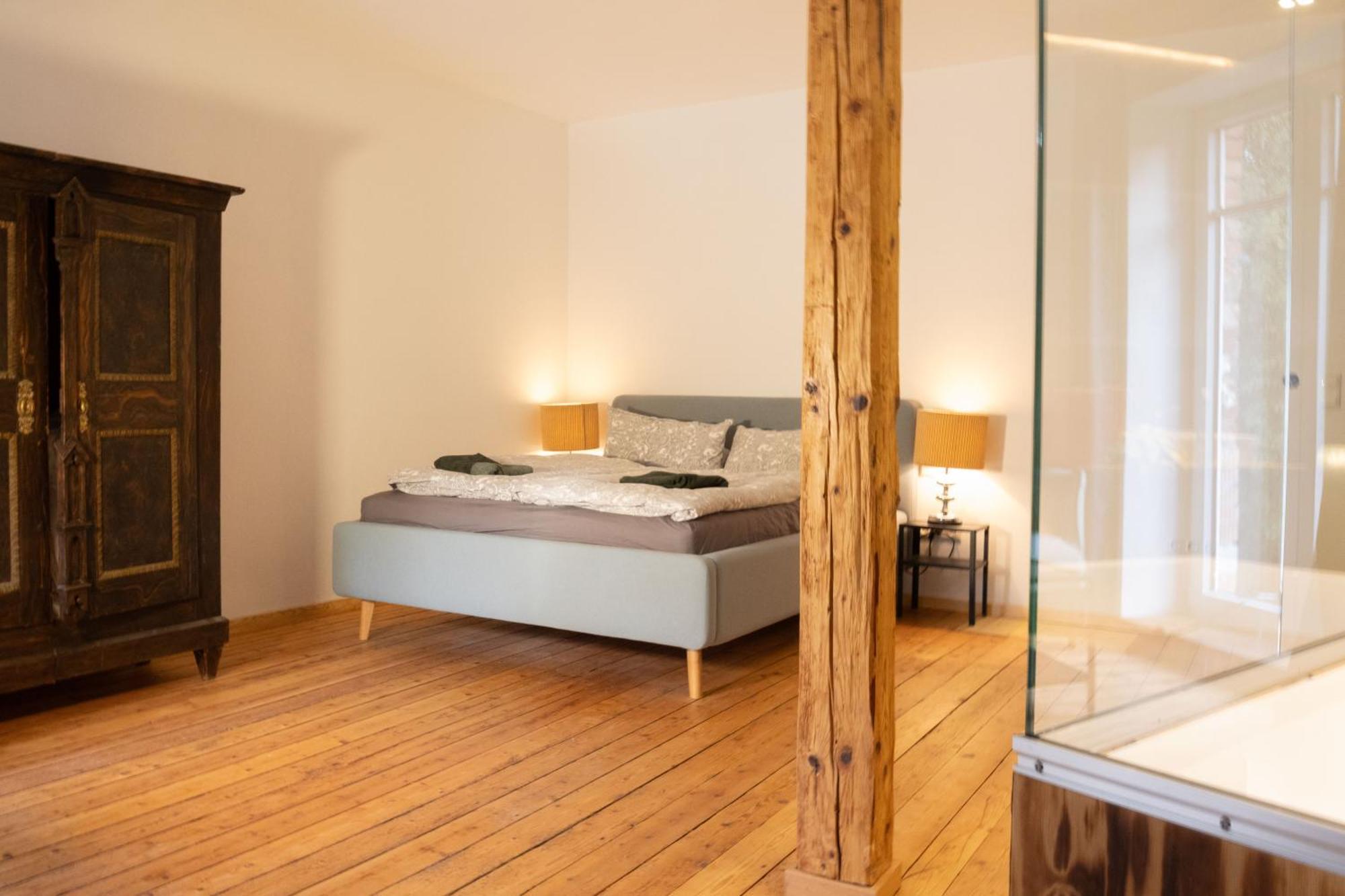 Loft Apartment Mit Grosser Badewanne B Mugeln Eksteriør bilde