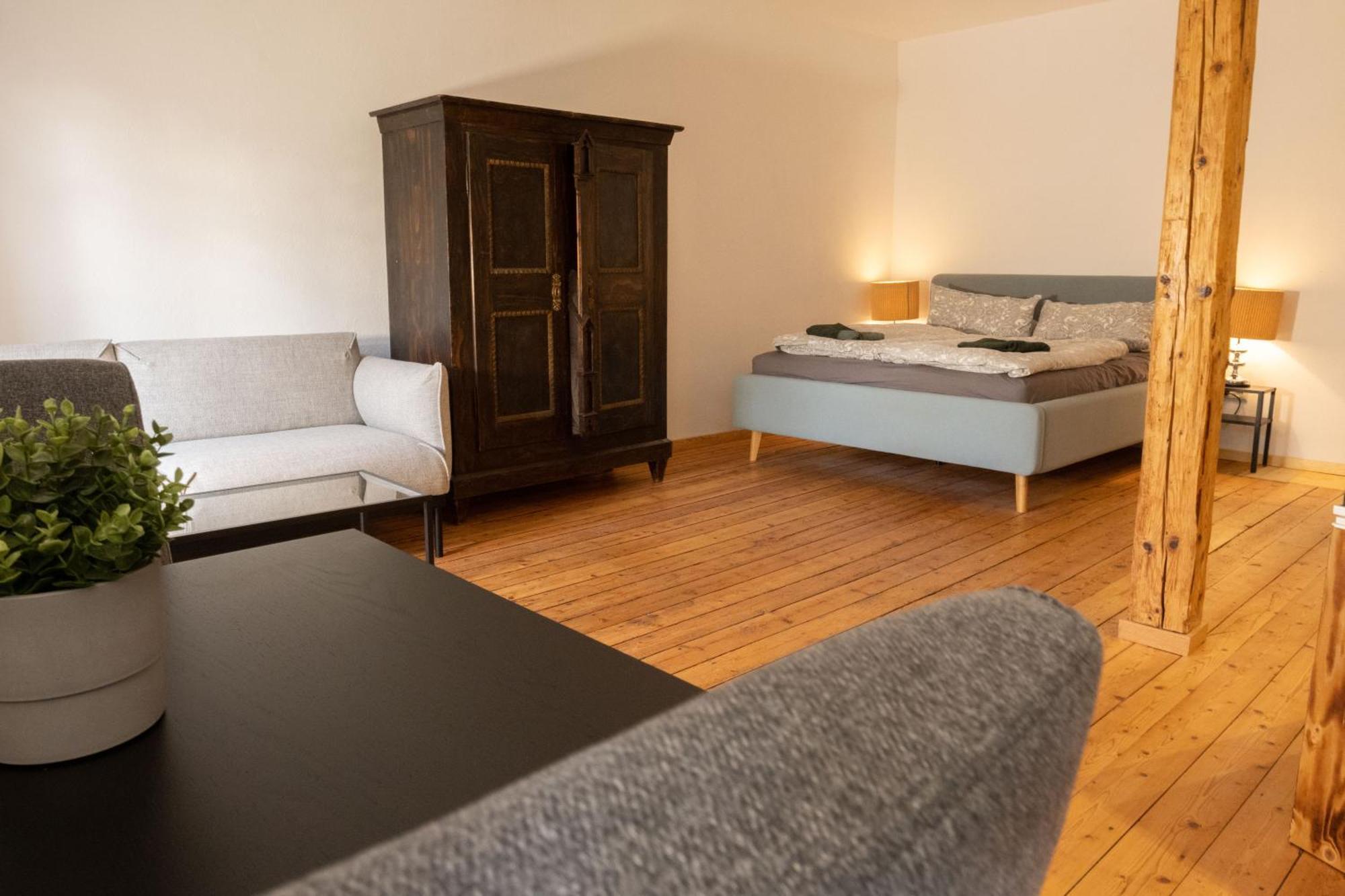 Loft Apartment Mit Grosser Badewanne B Mugeln Eksteriør bilde