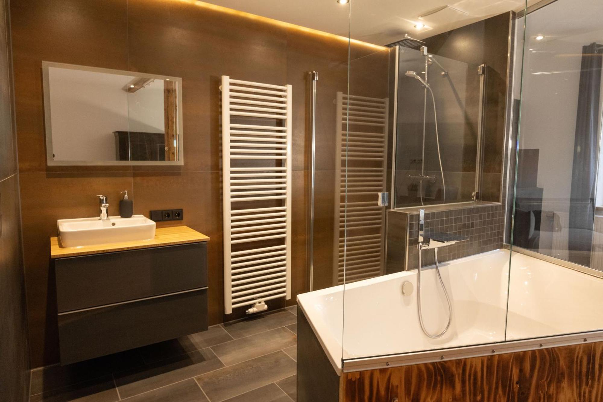 Loft Apartment Mit Grosser Badewanne B Mugeln Eksteriør bilde